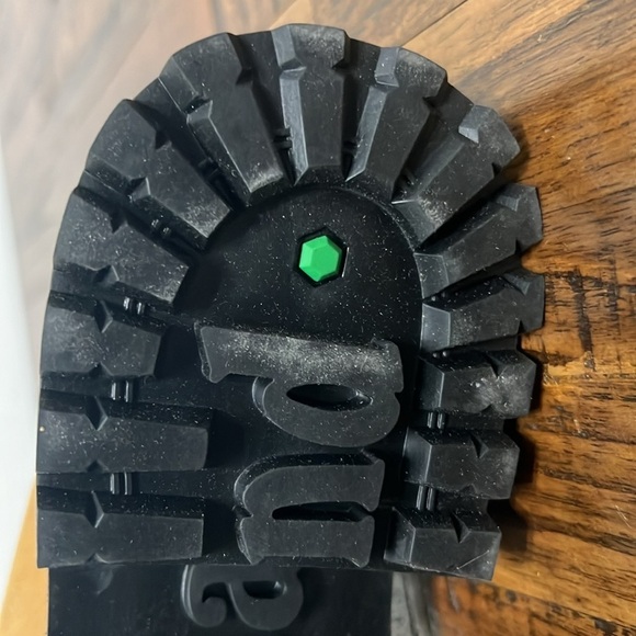 Timberland Sky Boots Wheat Nubuck Leather 6” Lace Up Platform Lug Soles Sz 7 - Picture 14 of 16